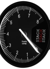 AutoMeter TACHOMETER; PROFESSIONAL; ACTION REPLAY; 125MM; BLK; 0-8K RPM                                     - ST430-08 - Image 7