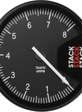 AutoMeter TACHOMETER; PROFESSIONAL; ACTION REPLAY; 125MM; BLK; 0-8K RPM                                     - ST430-08 - Image 5