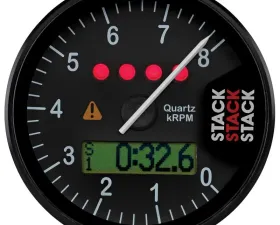 AutoMeter'splay Tacho; Black; 0-8k RPM