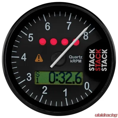 AutoMeter'splay Tacho; Black; 0-8k RPM - ST700SR-A