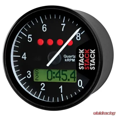 AutoMeter'splay Tacho; Black; 0-8k RPM - ST700SR-A