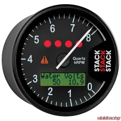 AutoMeter'splay Tacho; Black; 0-8k RPM - ST700SR-A
