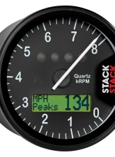 AutoMeter'splay Tacho; Black; 0-8k RPM                                     - ST700SR-A - Image 4