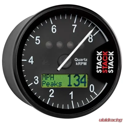 AutoMeter'splay Tacho; Black; 0-8k RPM - ST700SR-A