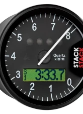 AutoMeter'splay Tacho; Black; 0-8k RPM                                     - ST700SR-A - Image 6