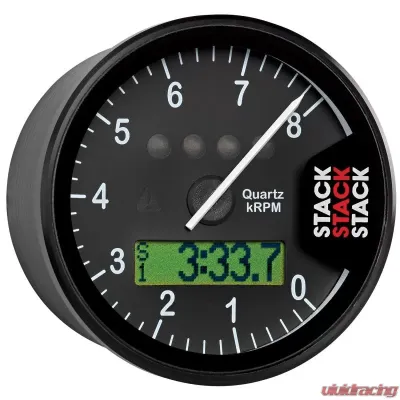AutoMeter'splay Tacho; Black; 0-8k RPM - ST700SR-A