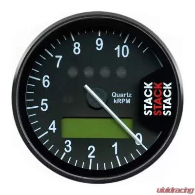 AutoMeter DISPLAY TACHOMETER; BLACK; 0-10.75K RPM - ST700SR-L