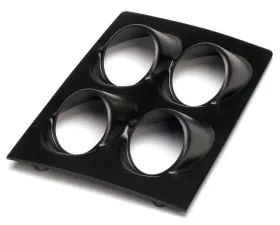 AutoMeter GAUGE MOUNT; SHIFTER CONSOLE; QUAD; 2 1/16in.; CAMARO 68-69; NOVA 68-74 Chevrolet