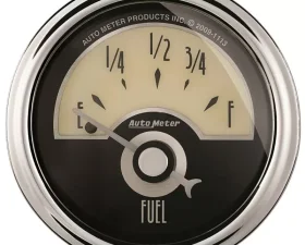 AutoMeter GAUGE; FUEL LEVEL; 2 1/16in.; 0OE TO 90OF; ELEC; CRUISER AD