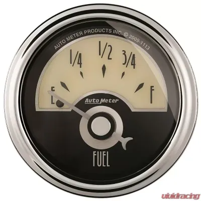 AutoMeter GAUGE; FUEL LEVEL; 2 1/16in.; 0OE TO 90OF; ELEC; CRUISER AD - 1104