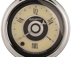 AutoMeter GAUGE; FUEL LEVEL; 2 1/16in.; PROGRAMMABLE; CRUISER AD