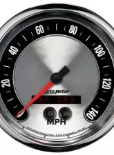 AutoMeter GAUGE; SPEEDOMETER; 5in.; 140MPH; GPS; AMERICAN MUSCLE                                     - 1281 - Image 2