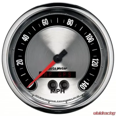 AutoMeter GAUGE; SPEEDOMETER; 5in.; 140MPH; GPS; AMERICAN MUSCLE - 1281