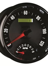 AutoMeter GAUGE; TACH/SPEEDO; 5in.; 160MPH/8K RPM; ELEC. PROGRAM.; AMER. MUSCLE                                     - 1295 - Image 6