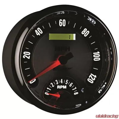 AutoMeter GAUGE; TACH/SPEEDO; 5in.; 160MPH/8K RPM; ELEC. PROGRAM.; AMER. MUSCLE - 1295