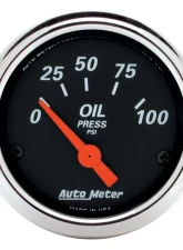 AutoMeter 6pc Designer Black Gauge Kit E-Body | Cuda | Challenger 1970-1974                                     - 7029-DB - Image 3