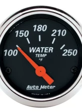 AutoMeter 6pc Designer Black Gauge Kit E-Body | Cuda | Challenger 1970-1974                                     - 7029-DB - Image 4