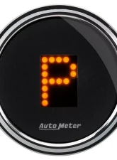AutoMeter GAUGE; GEAR POS; 2 1/16in.; INCL INDICATORS; BLACK DIAL; DOME LENS; CHROME BEZEL                                     - 1460 - Image 4