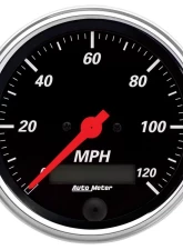 AutoMeter 6pc Designer Black Gauge Kit E-Body | Cuda | Challenger 1970-1974                                     - 7029-DB - Image 5