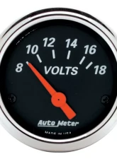 AutoMeter 6pc Designer Black Gauge Kit E-Body | Cuda | Challenger 1970-1974                                     - 7029-DB - Image 6