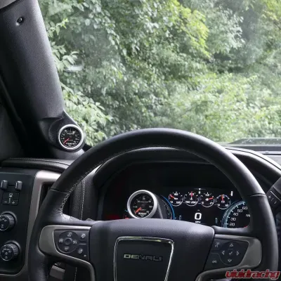 AutoMeter GAUGE MOUNT; STEERING COLUMN; SINGLE; 2 1/16in.; SIERRA/SILVERADO HD 15+ - 15009