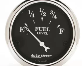 AutoMeter GAUGE; FUEL LEVEL; 2 1/16in.; 0OE TO 90OF; ELEC; OLD TYME BLACK