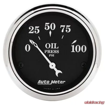 AutoMeter GAUGE KIT; 5 PC; CHEVY CAR 55-56; MPH/FUEL/OILP/WTMP/BAT; OTB Chevrolet 1955-1956 - 7033-OTB