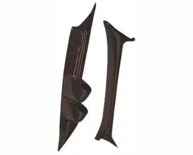 AutoMeter GAUGE MOUNT; A-PILLAR SET; FULL; DUAL; 2 1/16in.; WOOD GRAIN; SUPER DUTY 99-07 Ford