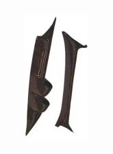 AutoMeter GAUGE MOUNT; A-PILLAR SET; FULL; DUAL; 2 1/16in.; WOOD GRAIN; SUPER DUTY 99-07 Ford                                     - 18306 - Image 3