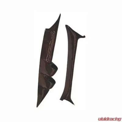 AutoMeter GAUGE MOUNT; A-PILLAR SET; FULL; DUAL; 2 1/16in.; WOOD GRAIN; SUPER DUTY 99-07 Ford - 18306