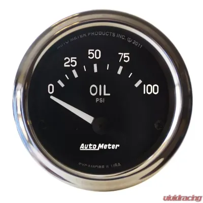 AutoMeter GAUGE; OIL PRESSURE; 2 1/16in.; 100PSI; ELECTRIC; COBRA - 201014