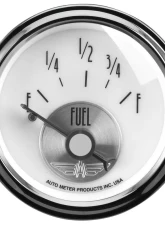 AutoMeter GAUGE; FUEL LEVEL; 2 1/16in.; 0OE TO 90OF; ELEC; PRESTIGE PEARL                                     - 2015 - Image 5