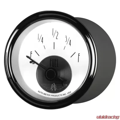 AutoMeter GAUGE; FUEL LEVEL; 2 1/16in.; 240OE-33OF; ELEC; PRESTIGE PEARL - 2018
