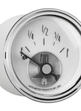 AutoMeter GAUGE; FUEL LEVEL; 2 1/16in.; 240OE-33OF; ELEC; PRESTIGE PEARL                                     - 2018 - Image 4