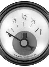 AutoMeter GAUGE; FUEL LEVEL; 2 1/16in.; 240OE-33OF; ELEC; PRESTIGE PEARL                                     - 2018 - Image 3