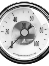 AutoMeter GAUGE; OIL PRESS; 2 1/16in.; 100PSI; MECH; PRESTIGE PEARL                                     - 2023 - Image 6