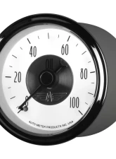 AutoMeter GAUGE; OIL PRESS; 2 1/16in.; 100PSI; MECH; PRESTIGE PEARL                                     - 2023 - Image 3