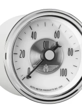 AutoMeter GAUGE; OIL PRESS; 2 1/16in.; 100PSI; MECH; PRESTIGE PEARL                                     - 2023 - Image 5