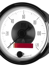AutoMeter GAUGE; SPEEDO; 3 3/8in.; 120MPH; ELEC. PROGRAM W/LCD ODO; PRESTIGE PEARL                                     - 2084 - Image 3