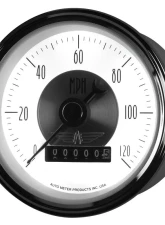 AutoMeter GAUGE; SPEEDO; 3 3/8in.; 120MPH; ELEC. PROGRAM W/WHEEL ODO; PRESTIGE PEARL                                     - 2085 - Image 3