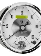 AutoMeter GAUGE; TACH/SPEEDO; 5in.; 120MPH/8K RPM; ELEC. PROGRAM.; PRESTIGE PEARL                                     - 2095 - Image 5