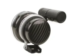 AutoMeter GAUGE COVER; FOR 5in. PEDESTAL TACHOMETER; CARBON FIBER CUP