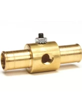 AutoMeter FITTING; ADAPTER; HEATER HOSE; 3/4in.; 1/8in. NPTF FEMALE; BRASS                                     - 2281 - Image 2