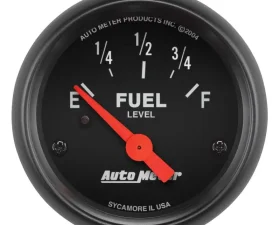 AutoMeter GAUGE; FUEL LEVEL; 2 1/16in.; 0OE TO 90OF; ELEC; Z-SERIES