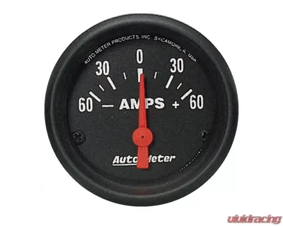 AutoMeter GAUGE; AMMETER; 2 1/16in.; 60A; ELECTRIC; Z-SERIES - 2644