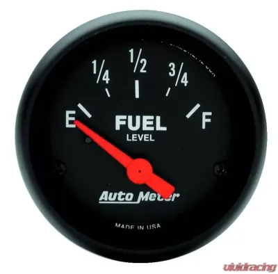 AutoMeter GAUGE; FUEL LEVEL; 2 1/16in.; 0OE TO 30OF; ELEC; Z-SERIES - 2648