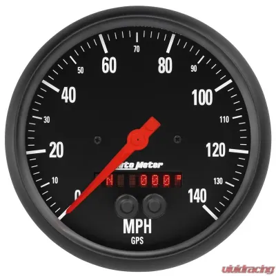 AutoMeter GAUGE; SPEEDOMETER; 5in.; 140MPH; GPS; Z-SERIES - 2684