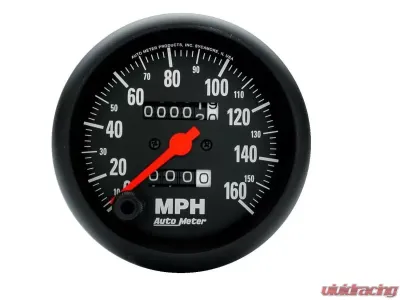 AutoMeter GAUGE; SPEEDOMETER; 3 3/8in.; 160MPH; MECHANICAL; Z-SERIES - 2694