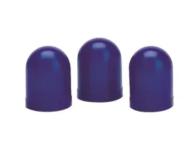 AutoMeter LIGHT BULB BOOTS; BLUE; QTY. 3
