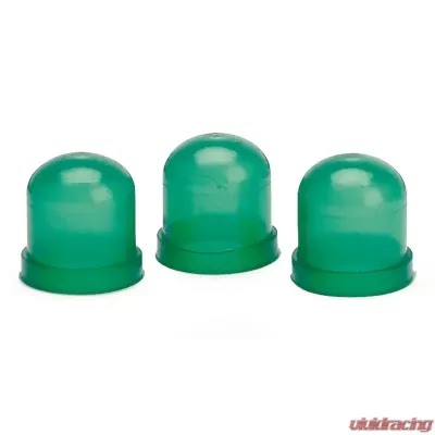 AutoMeter LIGHT BULB BOOTS; GREEN; QTY. 3 - 3215
